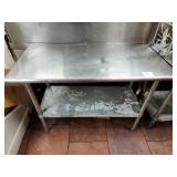 48" X 24" SS TABLE