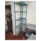 GREEN METRO RACK 30" X 18" SHELVES