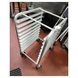 HALF SIZE PAN RACK ON WHEELS