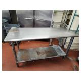 60" X 24" SS TABLE