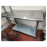 48" X 24" SS TABLE