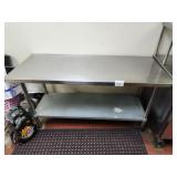 60" X 24" SS TABLE