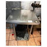 24" X 24" SS TABLE