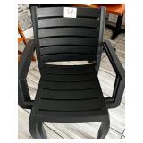 PLASTIC OUTDOOR CHAIRS
