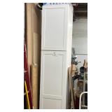 White 2 door cabinet