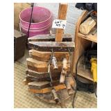 hand screws on carrier