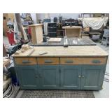 Work bench 4 drawers & 4 doors- 70"w x 26"d x 34"h