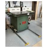 Tegle and Sonner Shaper, sliding table