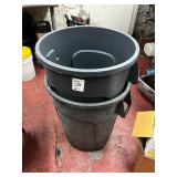 ROUND TRASH CANS