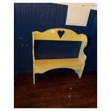YELLOW BENCH 43"
