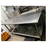 72" X 30" SS TABLE