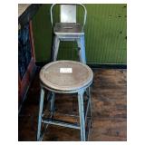 ASSORTED METAL STOOLS