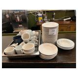 LOT ASSORTED CUPS & SAUCERS