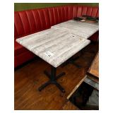 24" X 24" LAMINATED TABLES