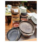 LOT ASSORTED POTS