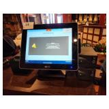 NCR POS SYSTEM WITH TOUCHSCREENS & PRINTERS