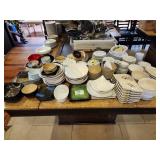 LOT ASSORTED DISHES