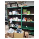 METAL RACKS WITH CONTENTS