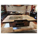 HIBACHI GAS FLAT TOP GRILLS 56" X 94" X 30.5" TALL