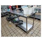 72" X 24" SS TABLE