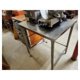 36" X 30" SS TABLE