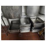 LOT 40 ASSORTED SS PANS