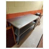 59" X 24" SS TABLE