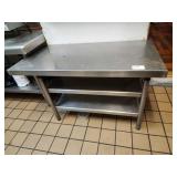 48" X 24" SS TABLE