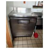 TRUE 27" SELF CONTAINED REFRIGERATED LOWBOY