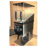 BUNN DOUBLE COFFEE GRINDER MODEL MHG