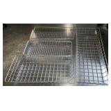 LOT VARIOUS SIZE WIRE BASKETS 10" - 18"