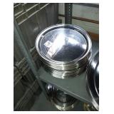 LOT OF 39 SS TRAYS 16" DIAMETER