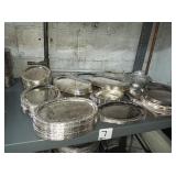 LOT OF 225 ASSORTED TRAYS