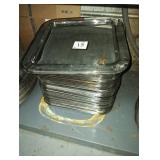 LOT OF 58 TRAYS 16" X 16"
