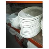 LOT OF 29 OVAL PLATTERS
