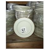 LOT OF 124 PLATES 7-1/2"