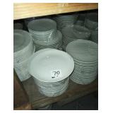 LOT OF 100 PLATES 9-1/2"