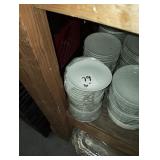 LOT OF 90 PLATES 6-3/8"