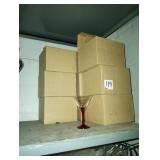 LOT OF 36 MARTINI GLASSES