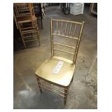 BALLROOM GOLD CHAIRS