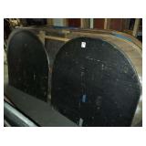 8 FT OVAL FOLDING TABLES