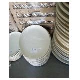 LOT OF 14 OVAL PLATTERS 16"