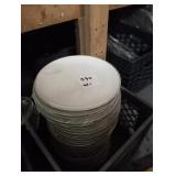 LOT OF 35 PLATES 9"