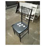 BLACK BALLROOM CHAIRS