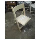 IVORY FOLDING CHAIRS