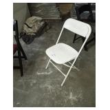 WHITE FOLDING CHAIRS