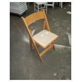 NATURAL COLOR FOLDING CHAIRS