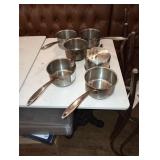 THERMALLOY INDUCTION READY SS SAUCE POTS 2 QT