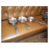 THERMALLOY 8" SS FRY PANS