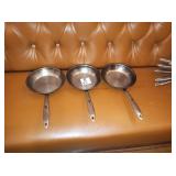 THERMALLOY 8" SS FRY PANS